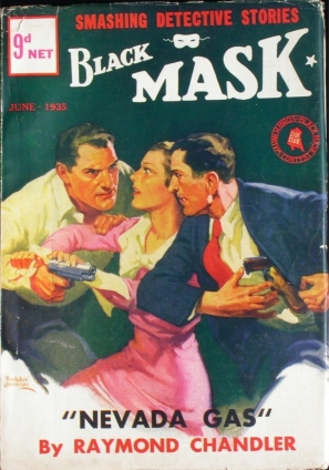 Raymond Chandler Black Mask cover